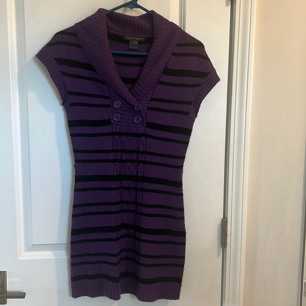 Purple Sweater Dress!!